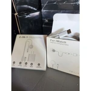 2 in 1 iPhone and iWatch‎ charger